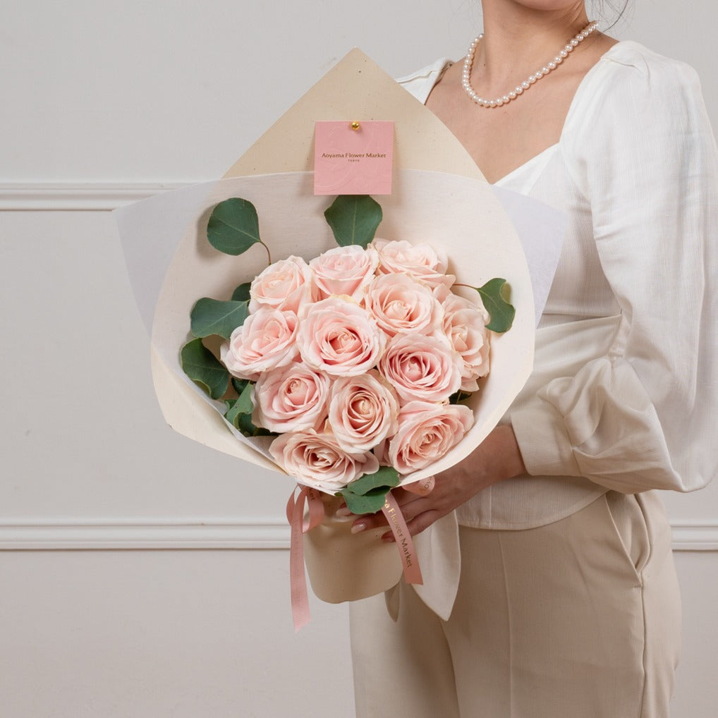 Pink Roses (12 stems)