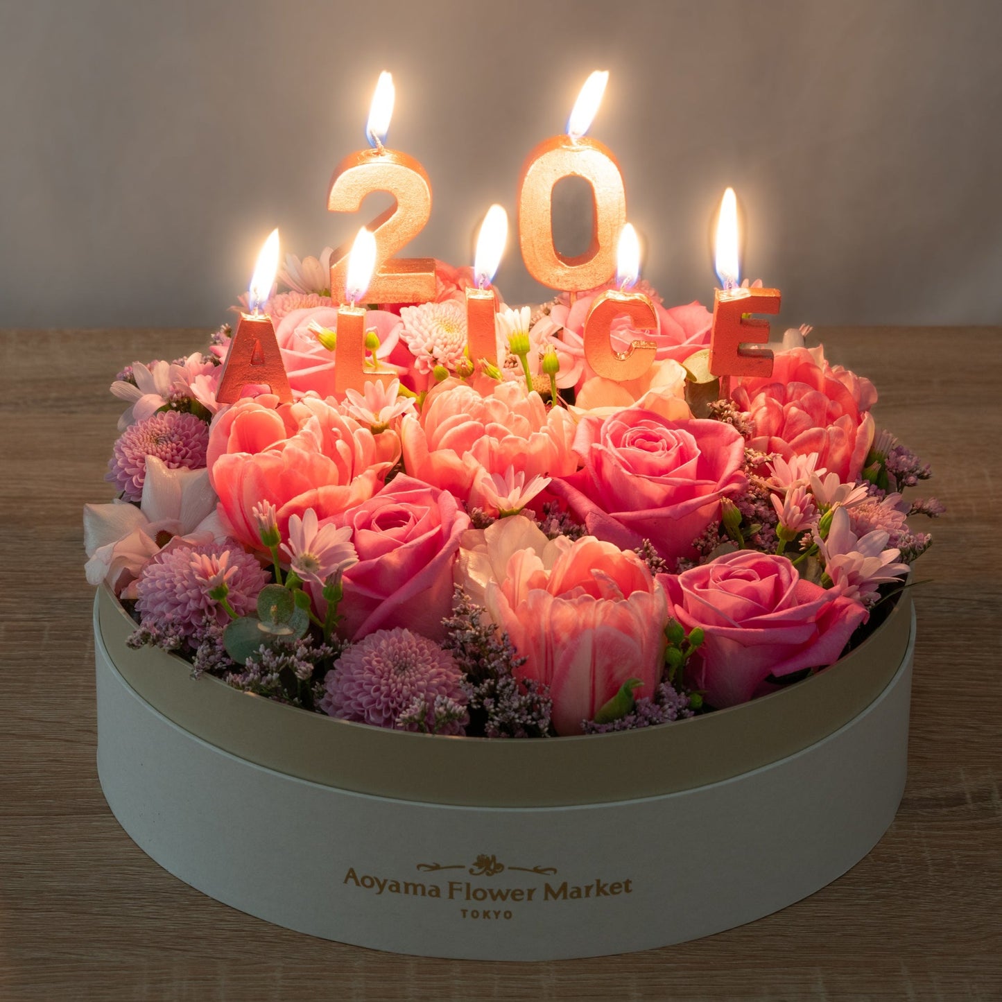 Alphabet Candles