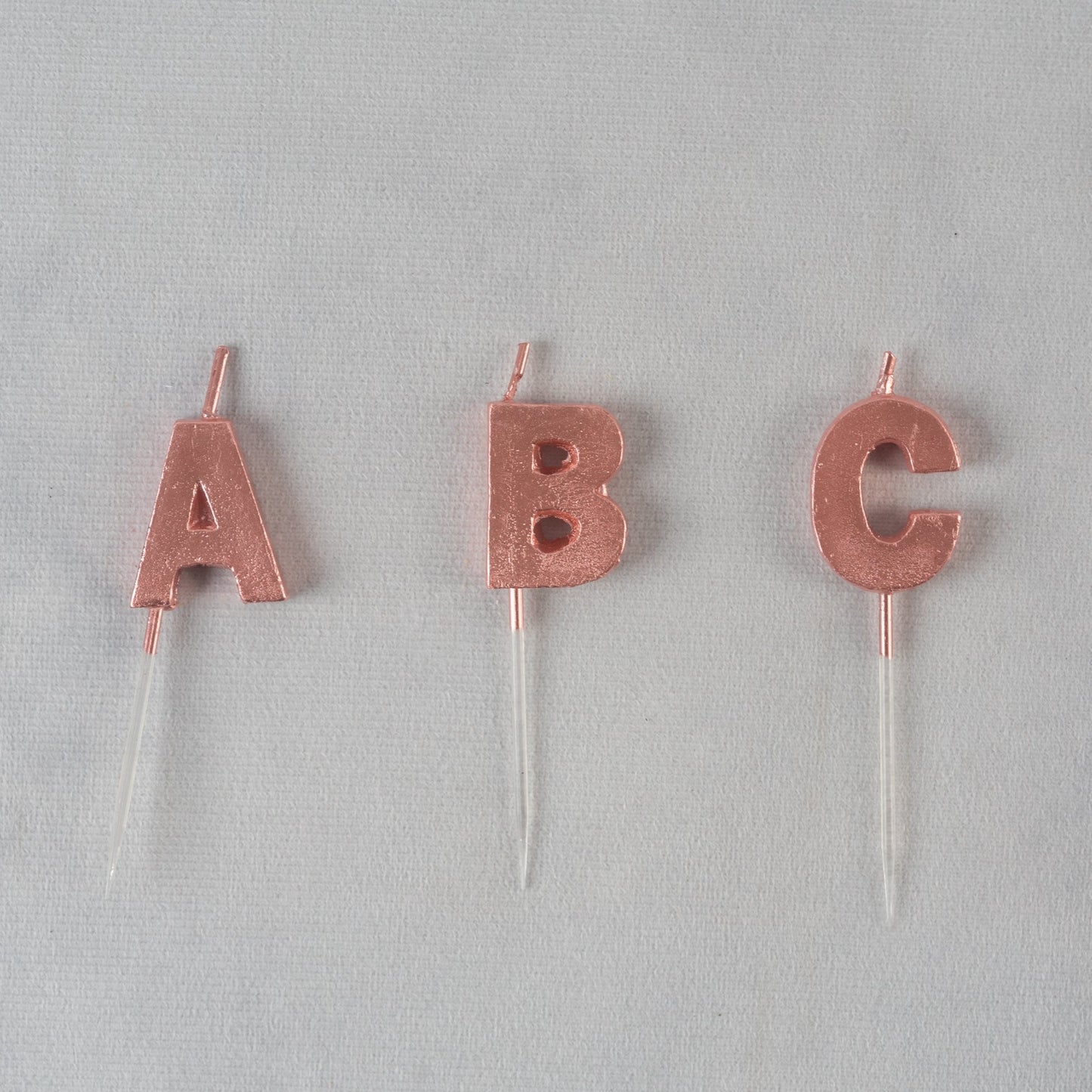 Alphabet Candles