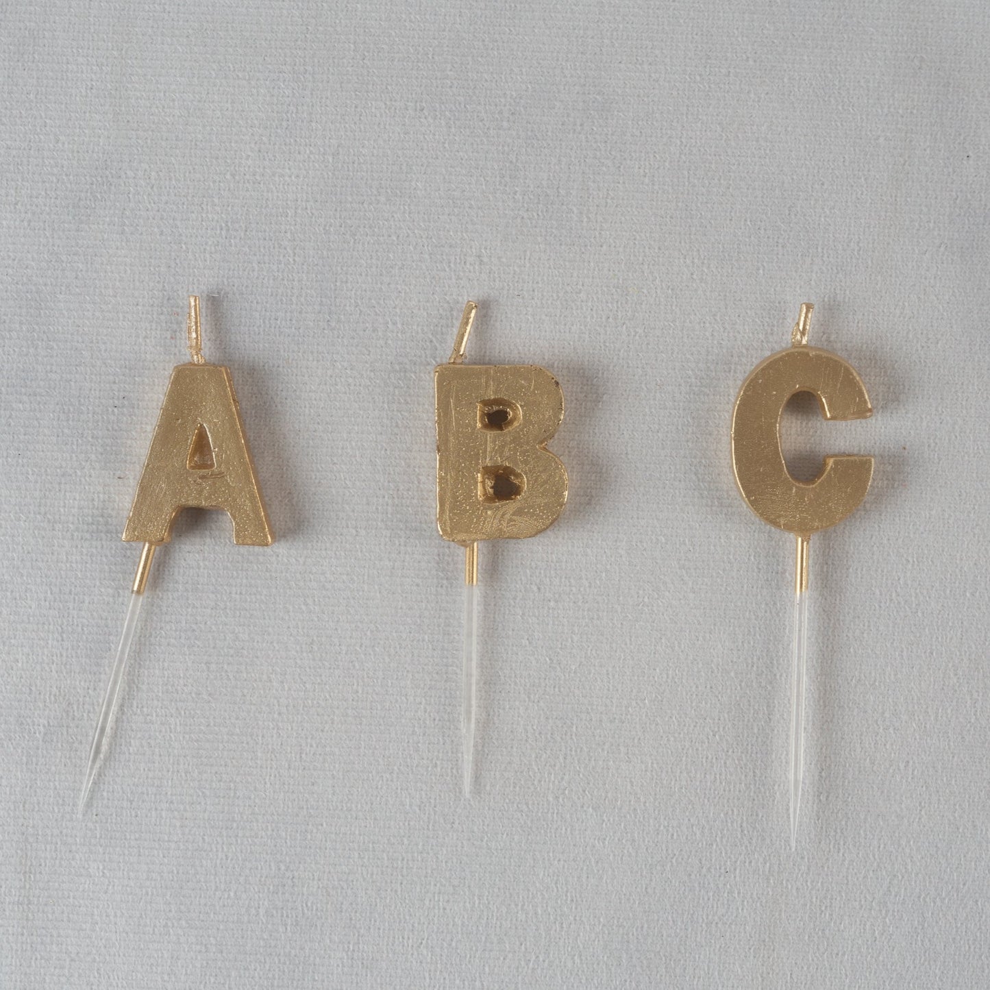 Alphabet Candles