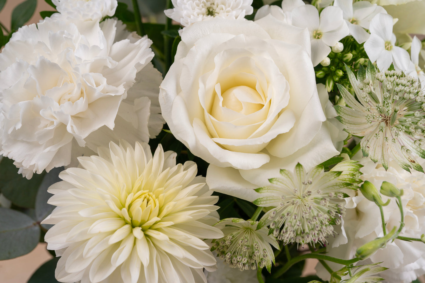 Hat Box Arrangement (White)