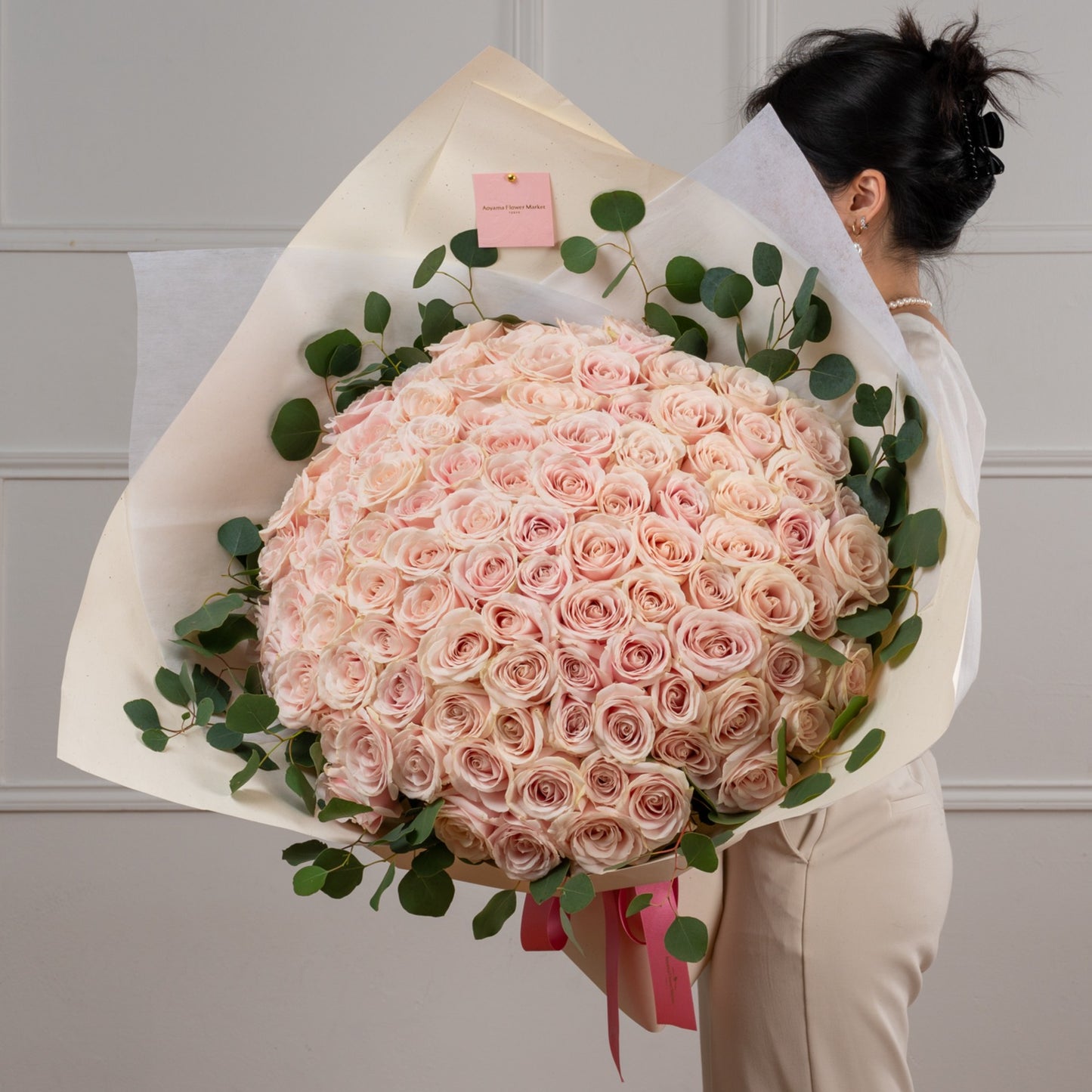 Pink Roses (100 stems)