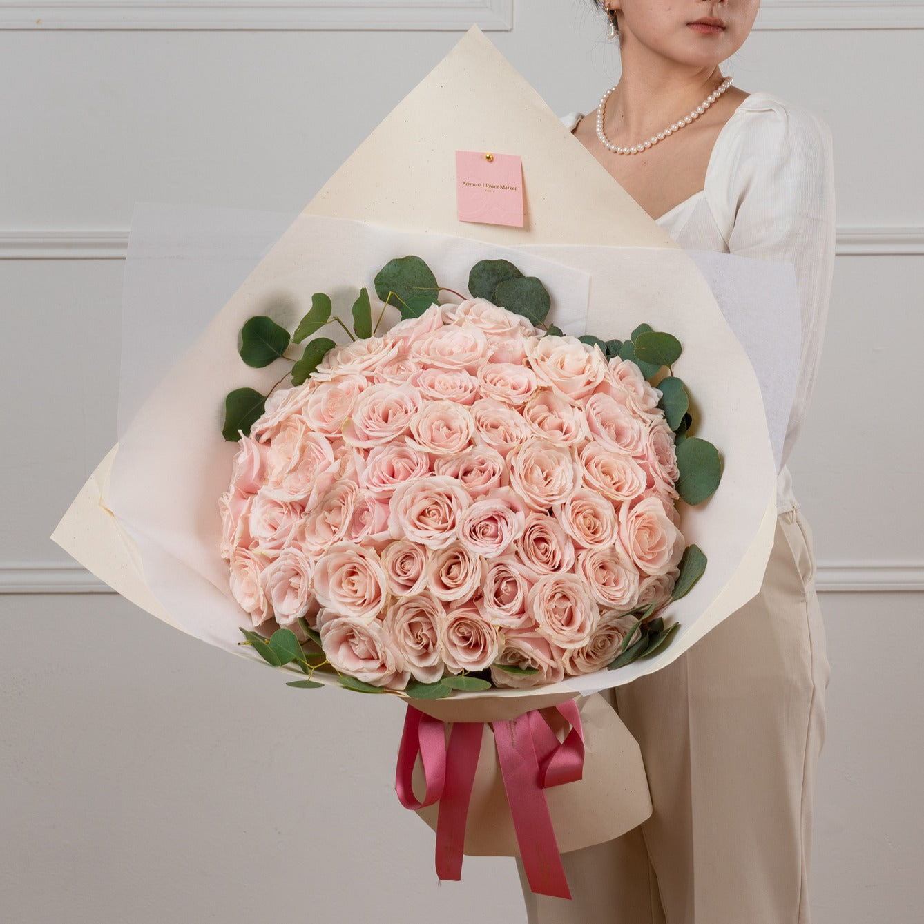 Pink Roses (50 stems)