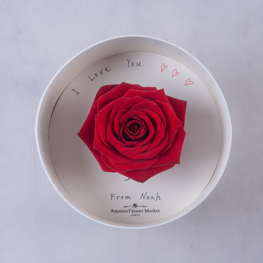 Rose Hat Box (Red)