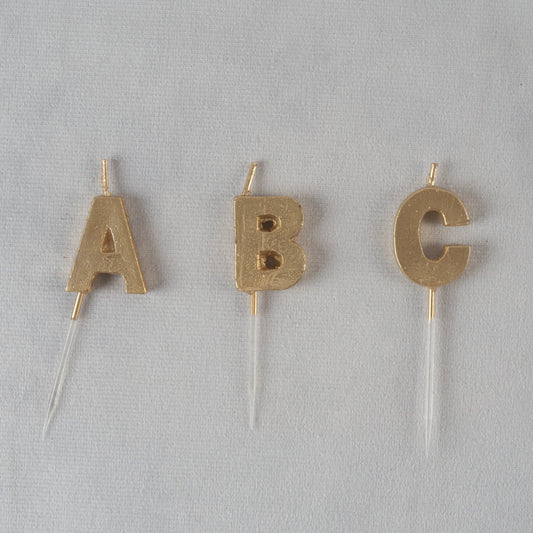 Alphabet Candles