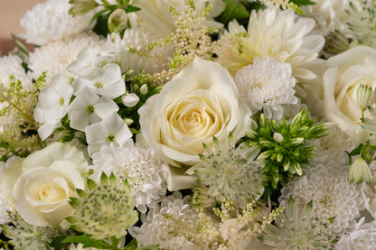 Cake Box Arrangment (White)