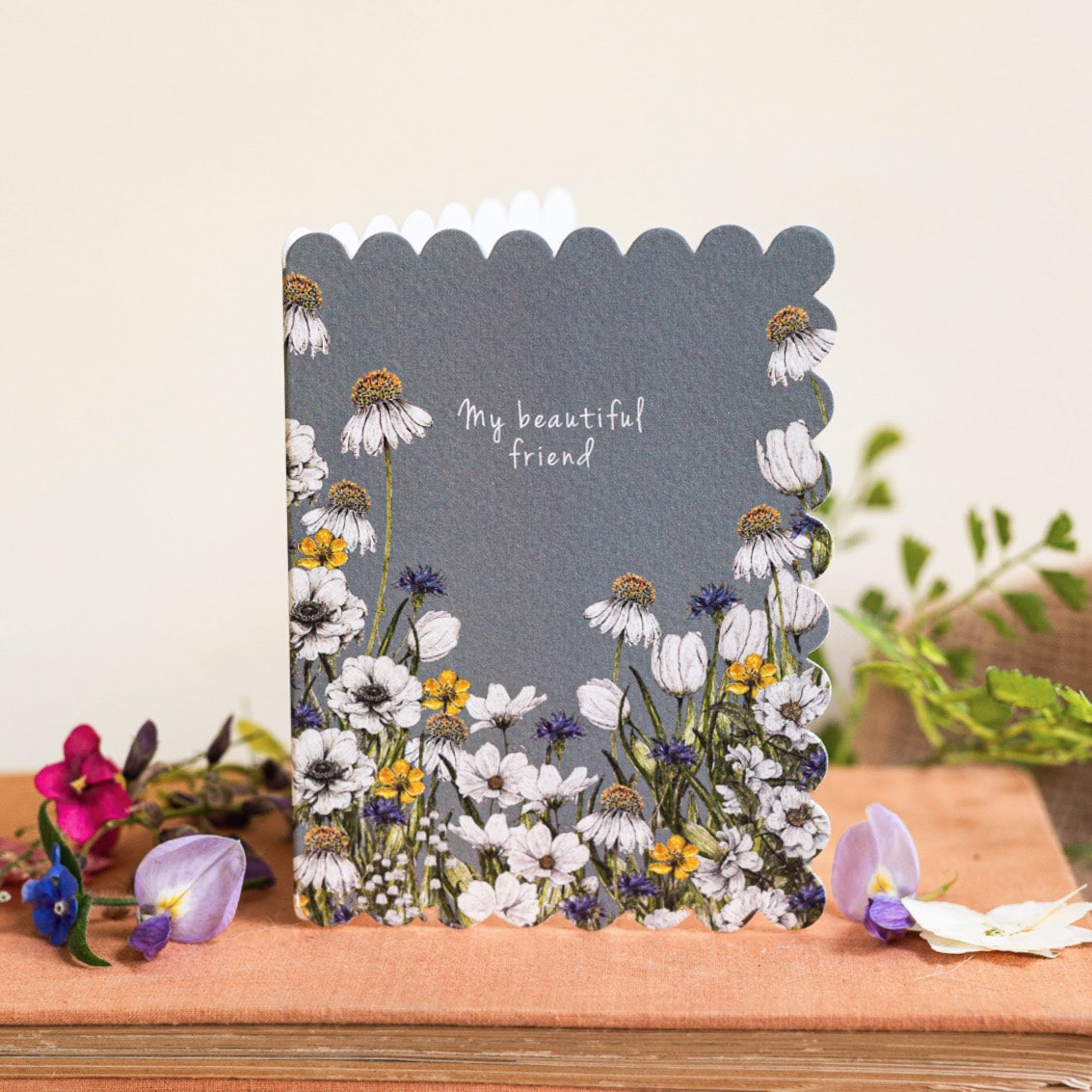 Card - my beautiful friend