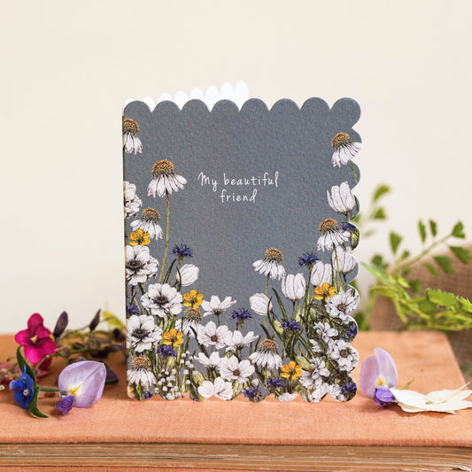 Card - my beautiful friend