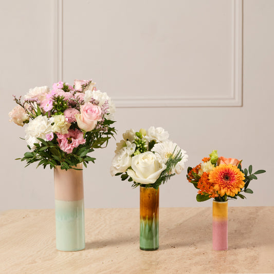 SGW Cylinder Vase - Daidai