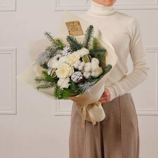 Silent Night Fresh Flower Bouquet Extra Small