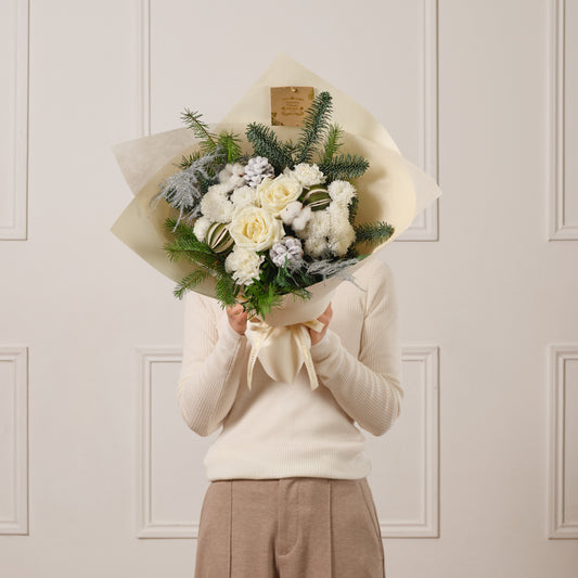 Silent Night Fresh Flower Bouquet Extra Small