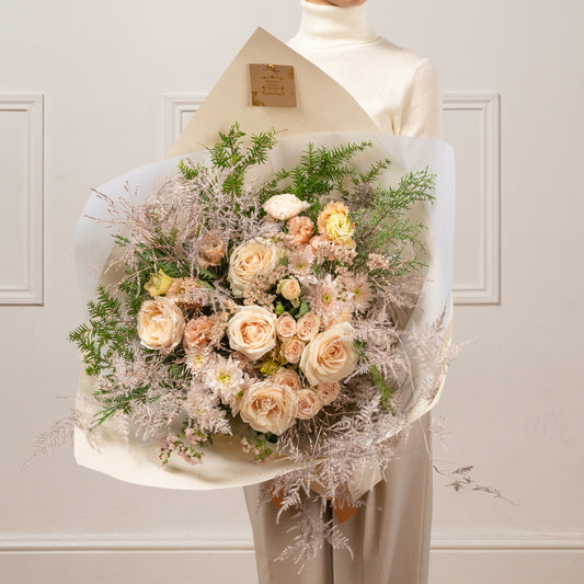 Winter Blush Fresh Flower Bouquet Large