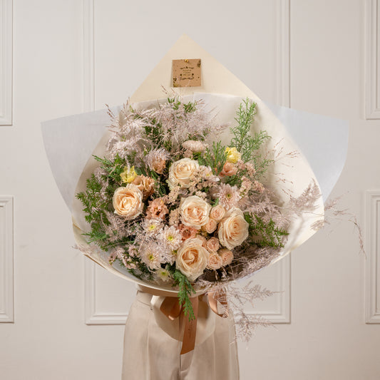Winter Blush Fresh Flower Bouquet Large