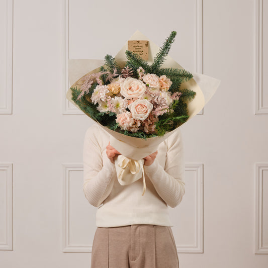Winter Blush Fresh Flower Bouquet Extra Small
