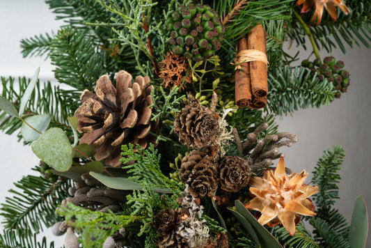 Fresh Wreath -Natural