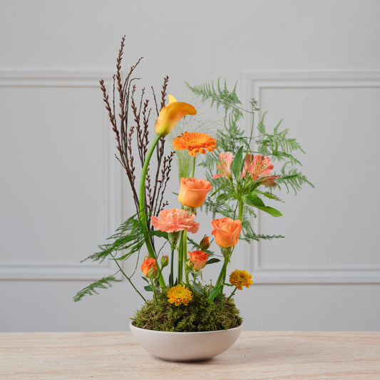 Hanami Bowl Medium -Orange