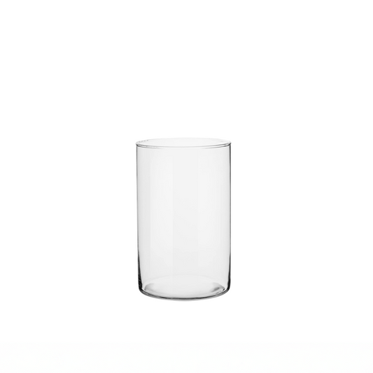 Clear cylinder vase (20x12cm)